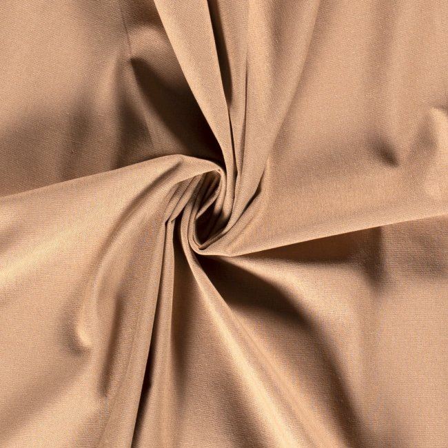 Viscose fabric with admixture of linen in beige color 13559/052