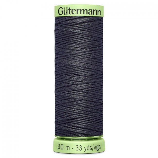 Gütermann extra strong sewing thread in dark gray color J-36
