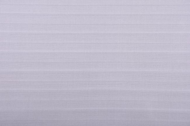 Polyester lining in gray color with woven fine stripes 0117/1425