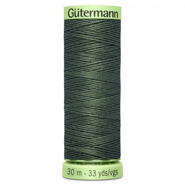Gütermann extra strong sewing thread in dark khaki color J-269