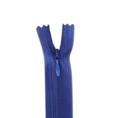 Hidden zipper in blue color 35cm I-3W0-35-340