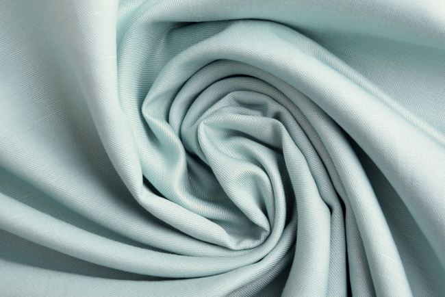 Tencel with admixture of linen in menthol color 0873/320