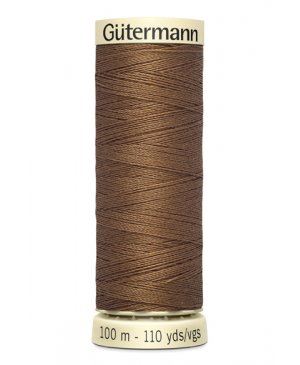 Universal sewing thread Gütermann in yellow-brown color 124