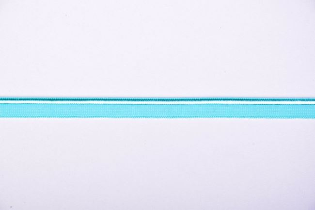 Edging elastic band in mint color, 1 cm wide 43627