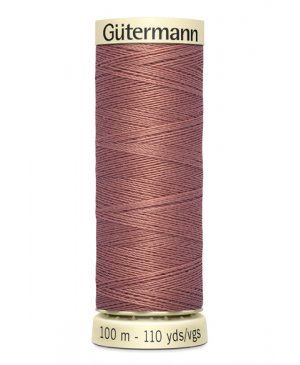 Universal sewing thread Gütermann in a dark shade of old pink color 245