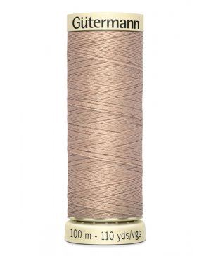 Universal sewing thread Gütermann in dark beige color 422