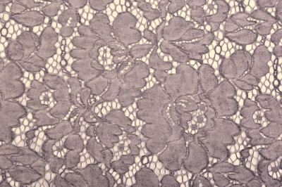 Lace in gray color with flowers 03057/054 (1)
