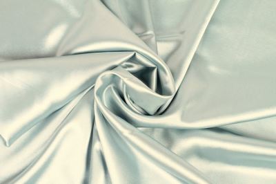 Stretch satin in light blue color 04241/002