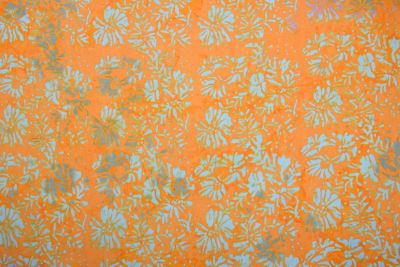 Pareo/sarong with batik flower print BALI132 (3)