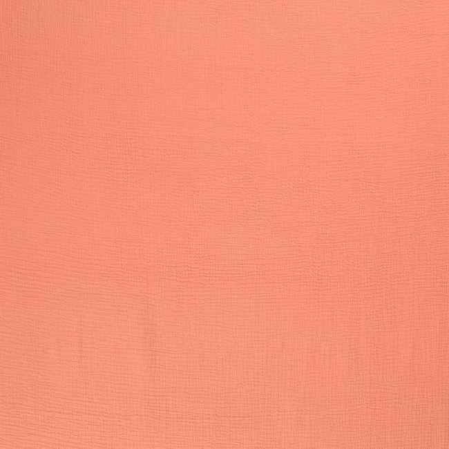 Muslin in coral color 03001/213