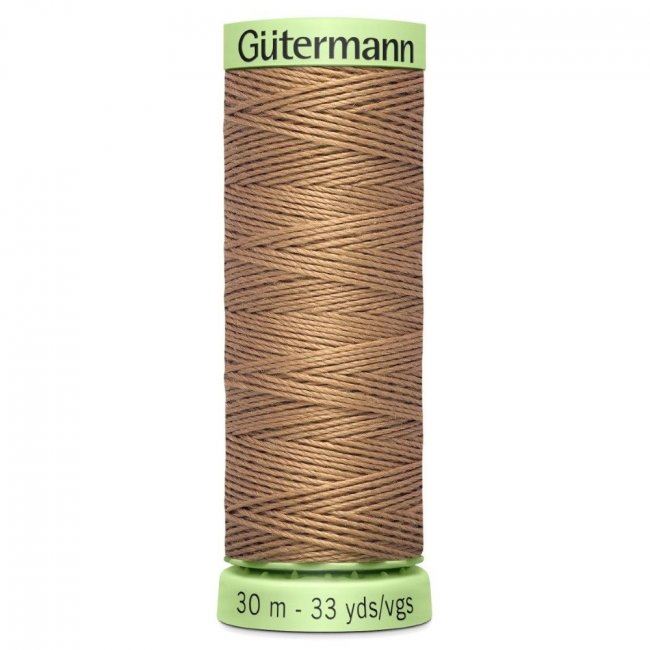 Extra strong Gütermann sewing thread in beige-brown color J-139