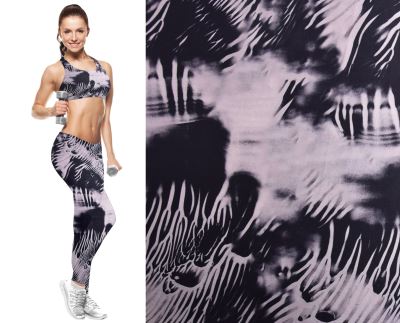 Functional knit with abstract animal skin print PL4483A