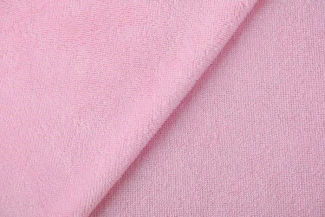 Piece 2 m - bamboo terry in old pink color DS-TU3269/2M
