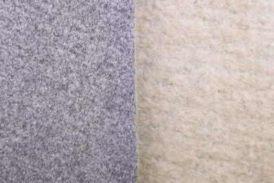 Boiled wool in light beige color GL075