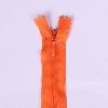 Hidden zipper in orange color 18cm I-3W0-18/158