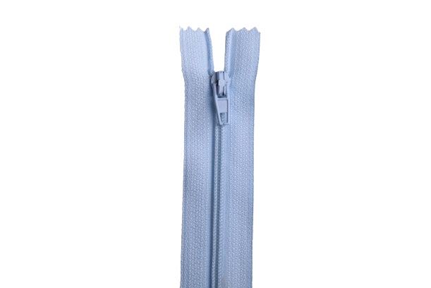 Spiral zipper in light blue color 16cm I-3S0-16-002