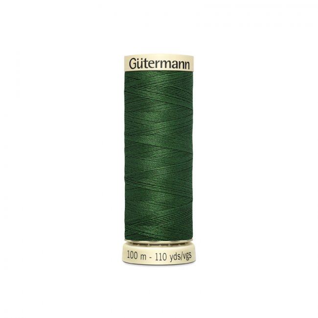 Universal sewing thread Gütermann in green color 639