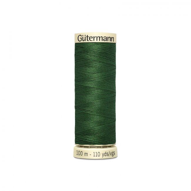 Universal sewing thread Gütermann in green color 639