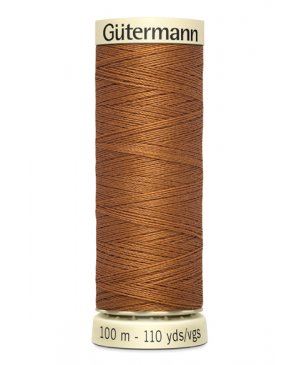 Universal sewing thread Gütermann in dark ocher color 448
