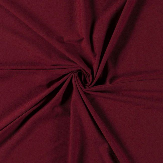Cotton knit in burgundy color 03999/018