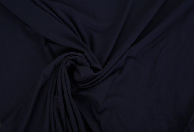 Dark blue viscose knit 02194/308