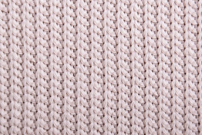 Knitwear with braids in light beige color 0772/090