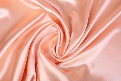 Satin in salmon color 0141/538
