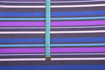 Polyester lining patterned with colored stripes 5988/9000 (3)