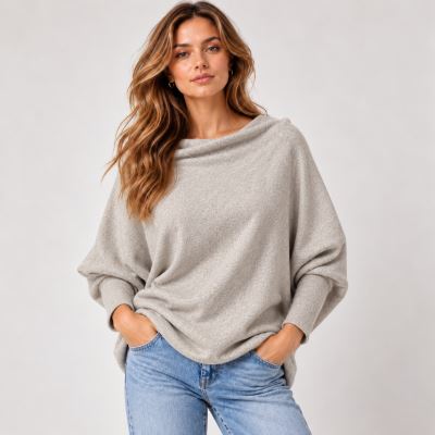 Sweater in sand color ITA-SV02 Sweater in sand color ITA-SV02