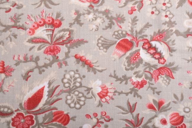 American patchwork cotton from the Jardin de Fleurs collection by French General 13892-16