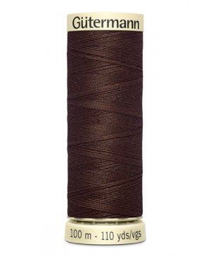 Universal sewing thread Gütermann in brown color with a hint of rust color 774
