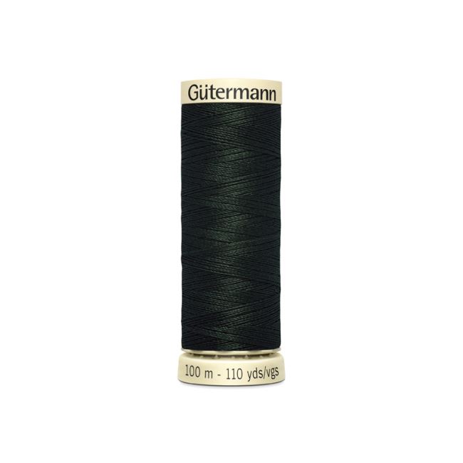 Universal sewing thread Gütermann in black and blue color 687