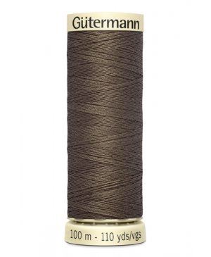Universal sewing thread Gütermann in dark brown gray color 467