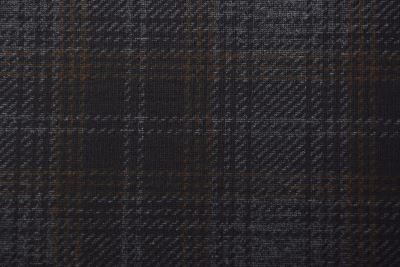 Patterned knit Punto di Prada in gray with check print DS-GL7 (1)