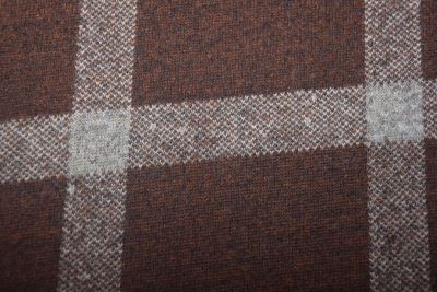 Boiled wool with check pattern DS-GL2085 (2)