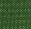 Christmas green cotton fabric with gold star print 20703/025