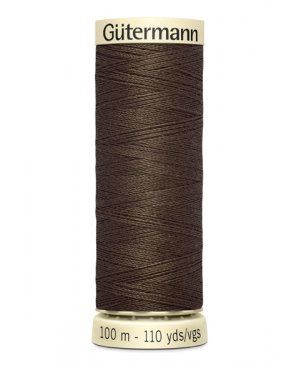 Universal sewing thread Gütermann in dark khaki color 222