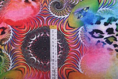 Punto di Roma with abstract print 22178/016 (3)