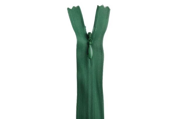 Hidden zipper in green color 20 cm I-3W0-20-243