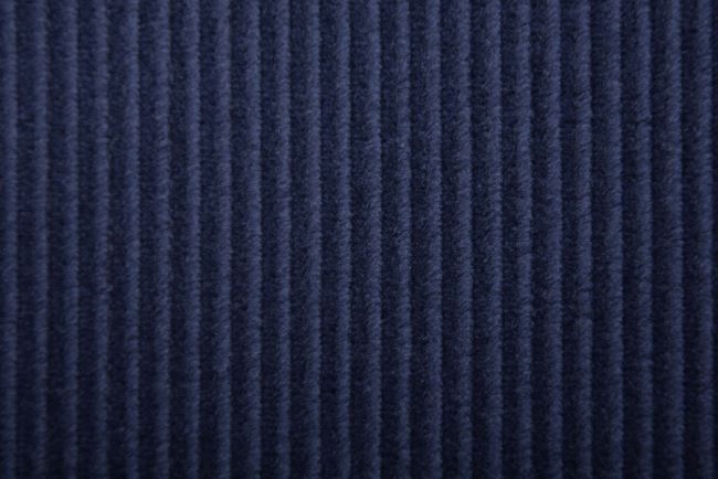 Corduroy in dark blue color DS-MOR48