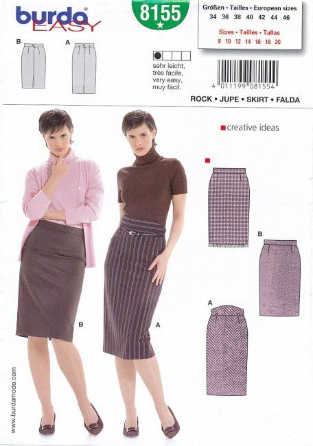 Women's skirt cut 8155