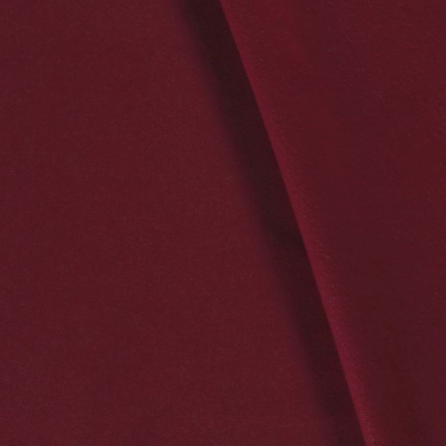 Brushed sweatshirt fabric in burgundy color 05650/019