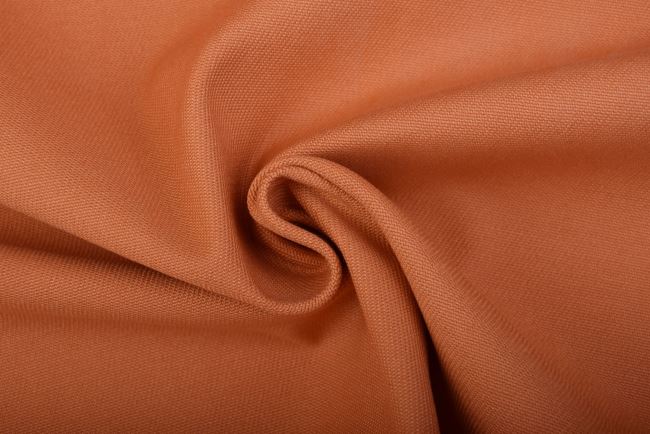 Cotton twill - Gabardine in orange color TI571