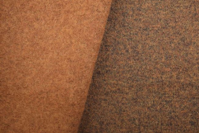 Boiled wool in ochre color DS-GL2129