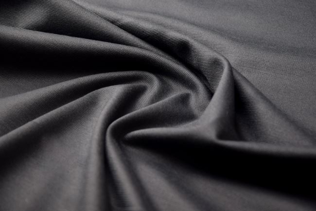 Italian stretch knit in dark gray color DS-MORROM11
