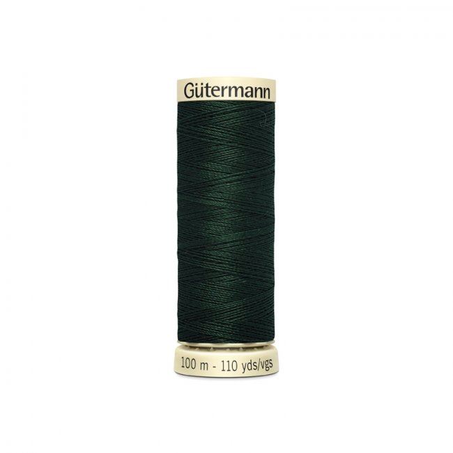 Universal sewing thread Gütermann in green color 472