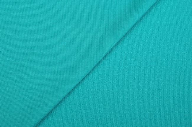 French Terry sweatpants in turquoise color 02775/004