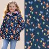 Softshell in blue color with digital fox print with balloons 20400/008