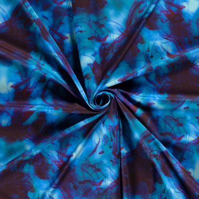 Functional knitwear with digital blue smoke print 20258/004 (5)