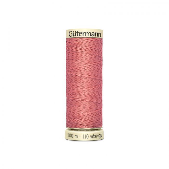 Universal sewing thread Gütermann in coral color 80